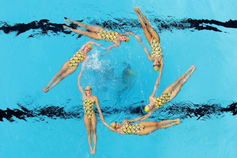 Synchronised Swimming - Chinese Team London Olympics 2012