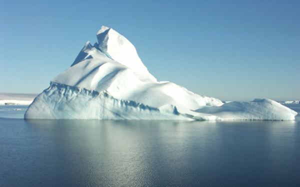 Iceberg Flips Over